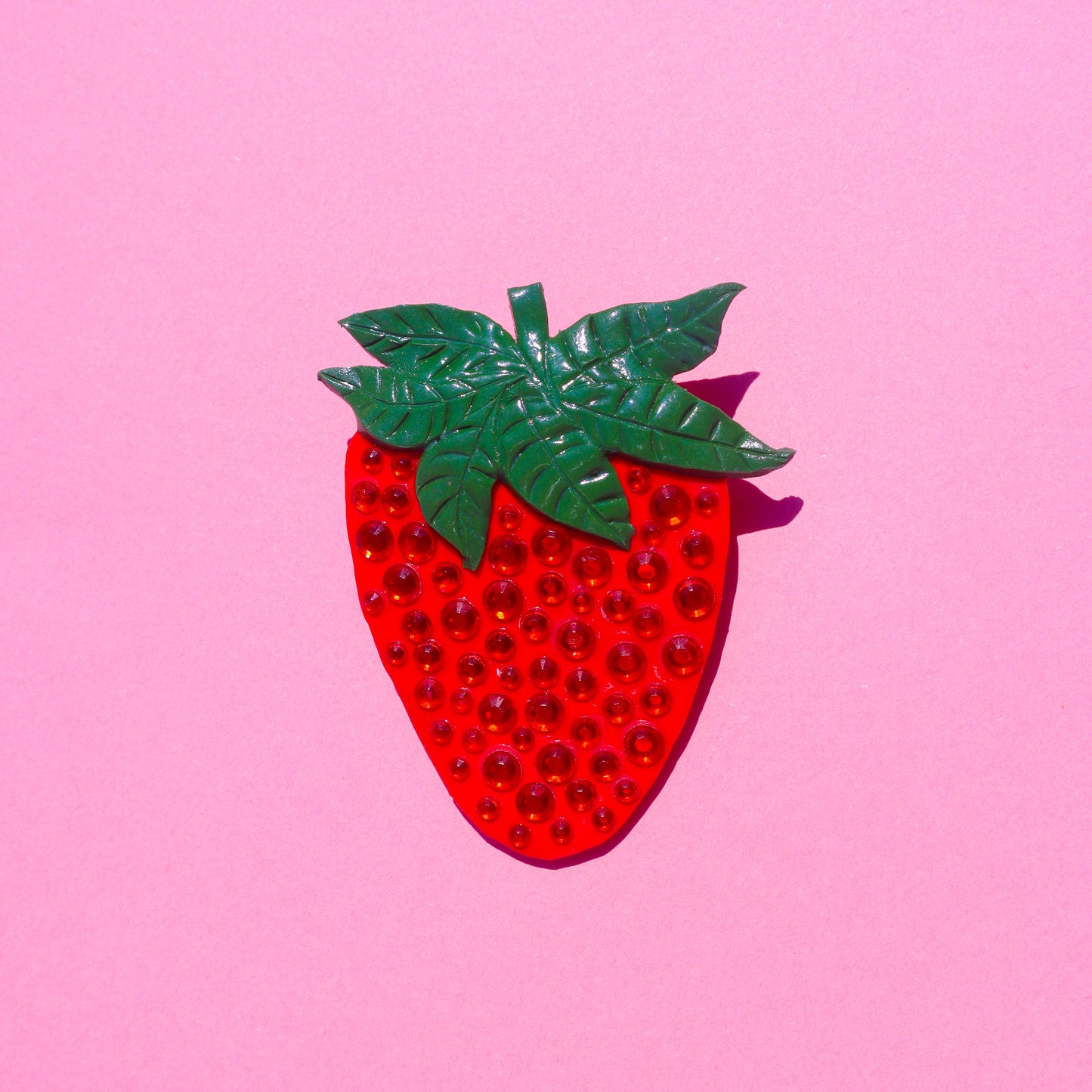 Sparkle Berry Strawberry Pin