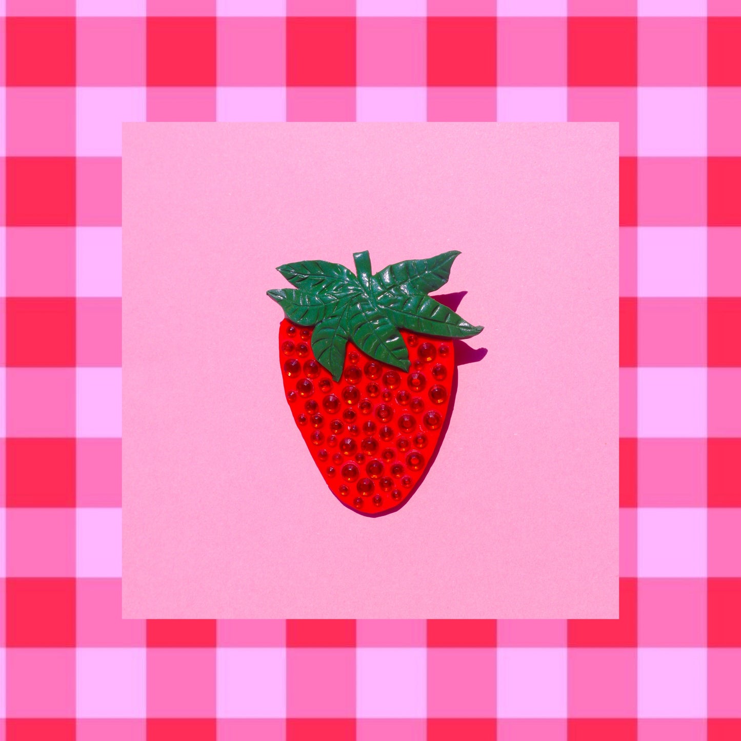 Sparkle Berry Strawberry Pin